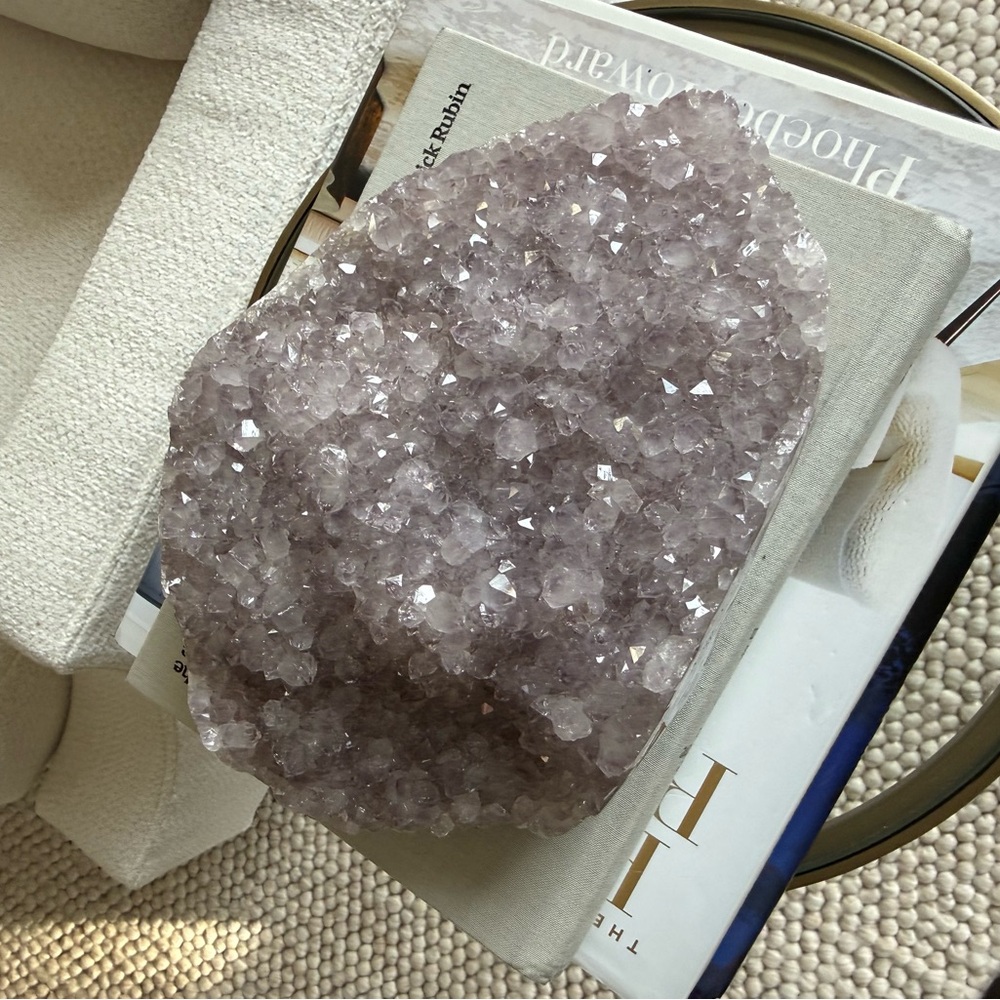 Sparkling Large Lavender Amethyst Specimen